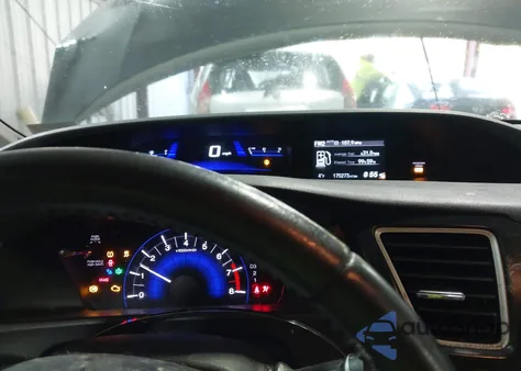 2013 Honda Civic Ex-L z USA, uszkodzony, nr VIN 19XFB2F9XDE049998